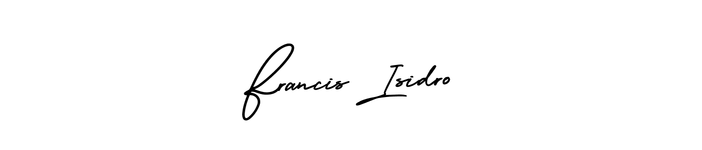 Also we have Francis Isidro name is the best signature style. Create professional handwritten signature collection using AmerikaSignatureDemo-Regular autograph style. Francis Isidro signature style 3 images and pictures png